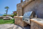 Pool side out door grill